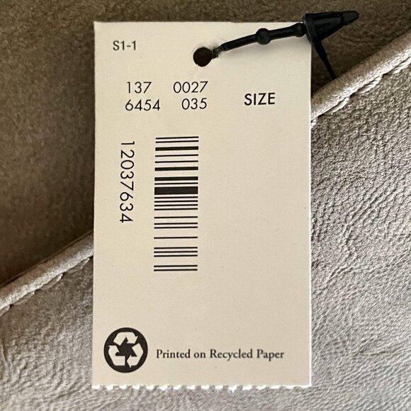 🌺 The Limited Faux Leather Fold-Over Taupe & Yellow Colorblock Clutch NWT - Picture 8 of 9